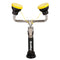 Bradley S19-460EFW Deck Mount Dual Head Eye Face Wash Drench Hose