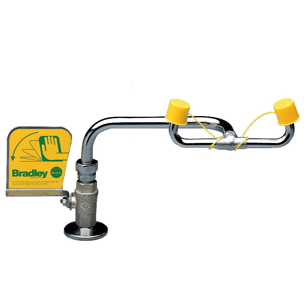 Bradley S19-270BL Deck Mount Laboratory Eyewash Station Left Hand