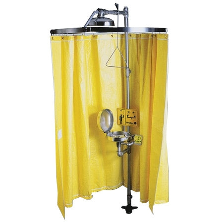 Bradley S19-330 Safety Shower Eyewash Privacy Curtain
