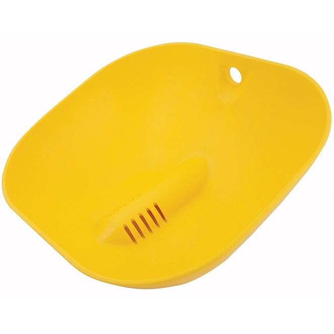 Bradley 187-320 Halo Eyewash Bowl Replacement Part, Yellow Plastic