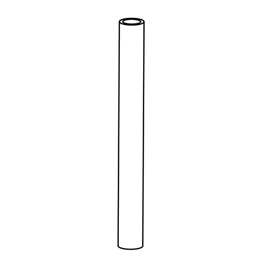 Bradley 113-1225 Pipe 3/8 X 6-3/8 Chrome Brass