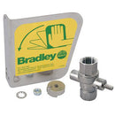 Bradley S30-116 316 Stainless Steel eyewash handle with hardware