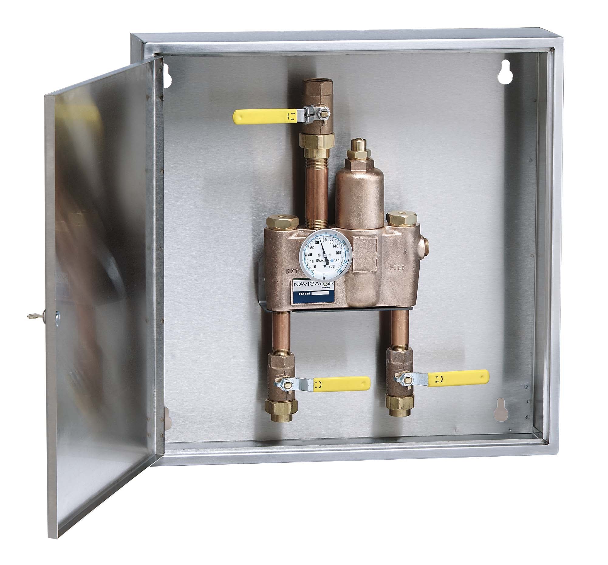 Bradley S86-068 Stainless Steel Cabinet for S19-2100 EFX25 Mixing Valve