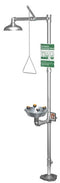 Guardian G1909PCC Safety Shower with WideArea Eye/Face Wash Station, Polished Chrome