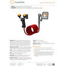 Guardian G5014BP Eyewash/Drench Hose Unit, Wall Mounted w/ Backflow Preventer