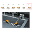 Guardian G1849R Eyewash Station, Deck Mounted, Swing-Down, Right Mount