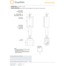 Guardian AP275-615 Eyewash Station and Drench Shower Flow Switch