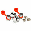 Guardian G1100 EyeSafe Faucet-Mounted Eyewash Station w/ 3" Outlet Heads