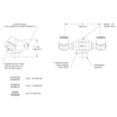 Guardian G1100 EyeSafe Faucet-Mounted Eyewash Station w/ 3" Outlet Heads