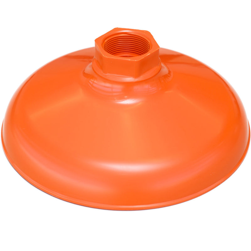 Guardian AP450-032ORG, 10" Orange ABS Plastic Shower Head - Updated Part Number: AP450-032ORG-R