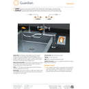 Guardian G1893 Eyewash Station, Deck Mounted, Stainless Steel