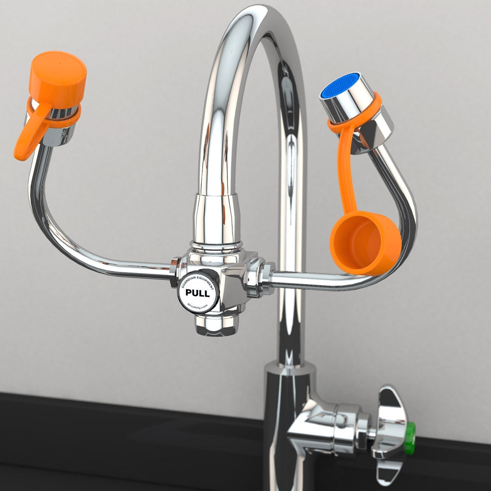 Guardian G5022 Emergency Eyewash/Drench Hose Unit, Deck Mounted ...