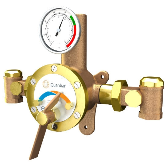Guardian G3800LF Emergency Eyewash Water Tempering Valve, 44 GPM