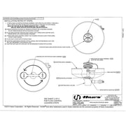 Haws SP65 AXION MSR Eyewash Station And Eye/Face Wash Station Head