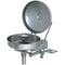 Haws 7778B All Stainless Eyewash Station With Face Spray Ring And Dust Cover