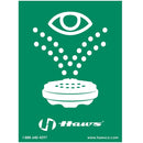 Haws SP175 Eyewash Sign - Minimum Order Quantity: 5