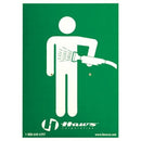 Haws SP176 Eyewash Bodyspray Sign - Minimum Order Quantity: 3