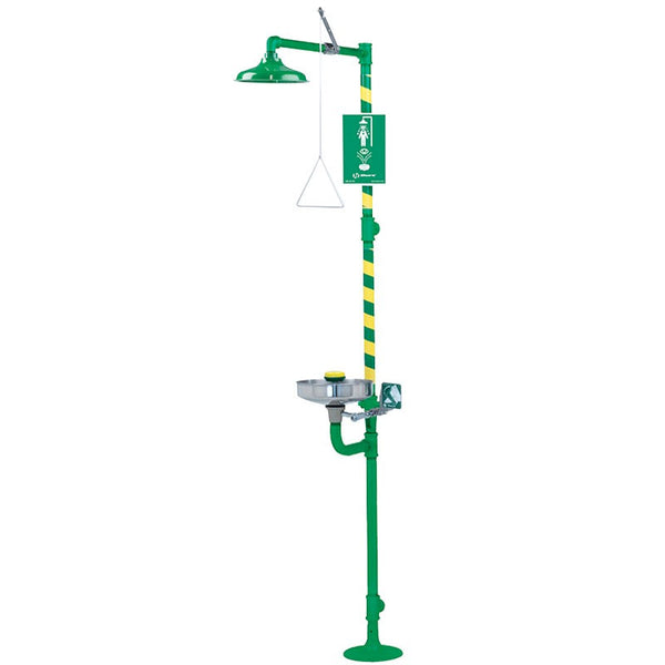 アイケア wachan Haws 8309WC AXION MSR Barrier Free Eyewash Station & Drench Shower