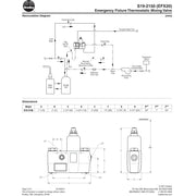 Bradley S19-2150 Navigator EFX20 Emergency Thermostatic Mixing Valve