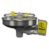 Bradley S19-220SS Wall Mount Eye Face Wash, All Stainless Steel Construction