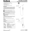 Bradley S19-430SH Drench Shower Hand-Held Hose Spray Retrofit Kit