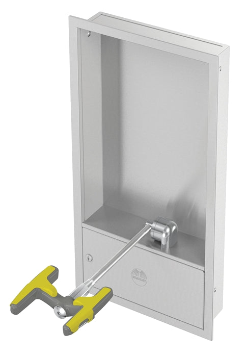 Bradley S19284JB Barrier Free Recessed Eye/Face Wash