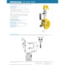 Speakman SE-925-TEW-VB Drench Hose and Eyewash Combination with Vacuum Breaker