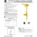 Bradley S19-304D2BL Class I, Division 2 Halo Heat Trace Combination Unit, Bottom Supply with Indicator Lights