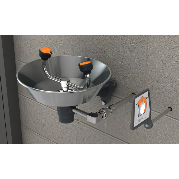 Guardian GFR1814P Freeze-Resistant Eyewash, Wall Mounted