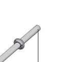 Guardian 520-08-21 1” IPS X 21” Stainless Steel Nipple