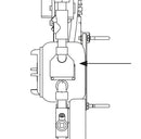 Bradley 140-1159 BRACKET-ALARM BOX EXP WALL MNT
