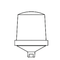 Bradley 269-1305G24 STROBE-EXPL.PROOF-24VDC-GREEN