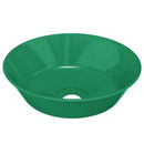 Guardian 100-009GRN-R 12" Green ABS Plastic Bowl