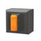 Guardian AP280-240 1" Alarm Assembly, w/ Recessed Amber Strobe Light and Horn for Surface Mtg