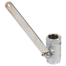 Guardian AP620-335V 1" IPS Stn Steel Ball Valve with Actuating Arm (Vert. Mtd.)