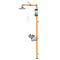 Guardian G1991-316 All-Stn Emer Eye Wash/Shower, 316 Stn Steel Construction