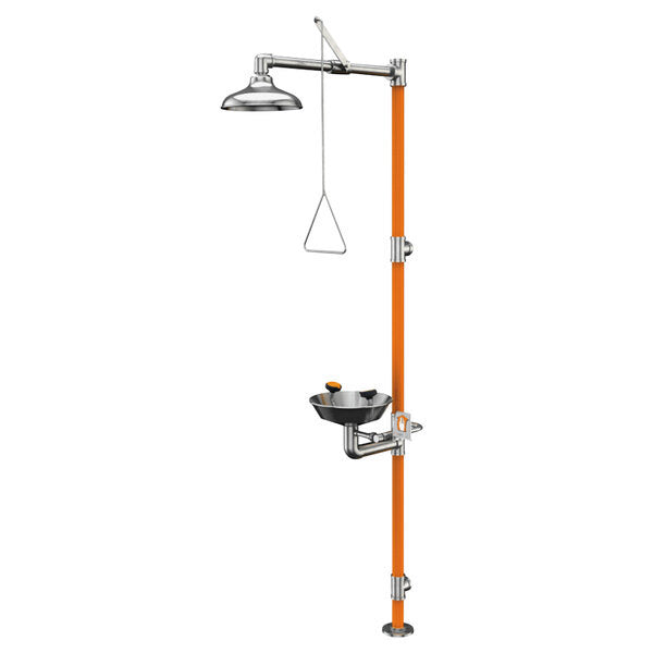 Guardian G1996-316 All-Stainless Steel Eye/Face Wash Safety Stn, 316 Stainless Steel Construction