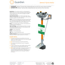 Guardian G1704HFC Emergency Eye/Face Wash Station, Pedestal Mount
