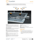 Guardian G1805LH Eyewash Station, Deck Mounted AutoFlow Swivel, Left Hand Mounting