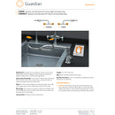 Guardian G1806LH Eyewash Station, Deck Mounted, Swivel, Left Hand Mounting
