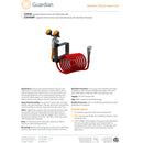 Guardian G5046 Eyewash/Drench Hose Unit, Wall Mounted