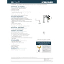 Speakman SEF-1801 Eyesaver Eye Wash Faucet Combination Widespread Laboratory Faucet