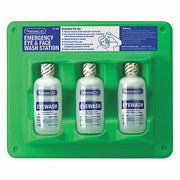 Physicianscare 24-308 Eye Wash Station, 8 oz Bottle Size, 2 yr Shelf Life, 11 in Height, 12 in Width, 2 in Depth