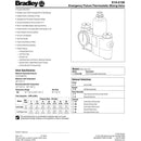 Bradley S19-2100 Eyewash Safety Shower Thermostatic Mixing Valve 26 GPM