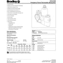Bradley S19-2100 Eyewash Safety Shower Thermostatic Mixing Valve 26 GPM