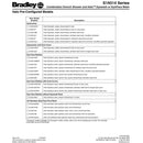 Bradley S19314DCZS Eyewash, Stainless Steel Bowl & Dust Cover; Plastic Showerhead, SS Piping
