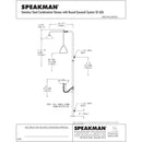 Speakman SE-626 Combination Eye/Face Wash and Drench Shower