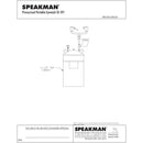 Speakman SE-591 Pressurized Portable Eyewash