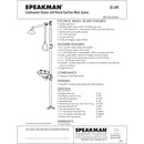 Speakman SE-690 Combination Eye/Face Wash and Drench Shower