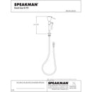 Speakman SE-921 Drench Hose